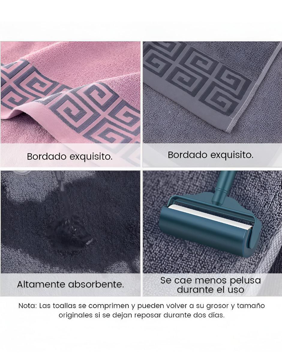 Set de toallas Xtellar de algodón