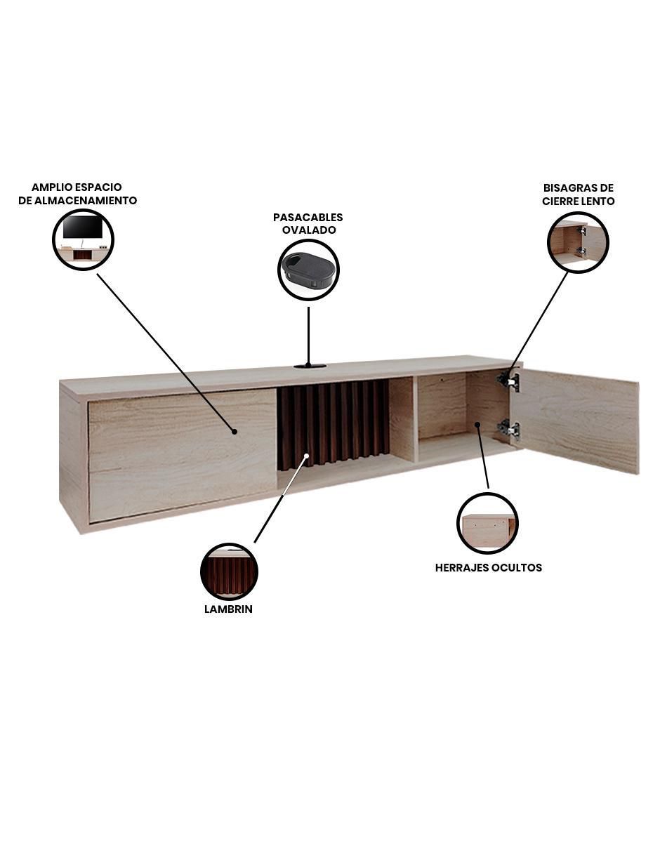 Repisa armable Elio de MDF 5