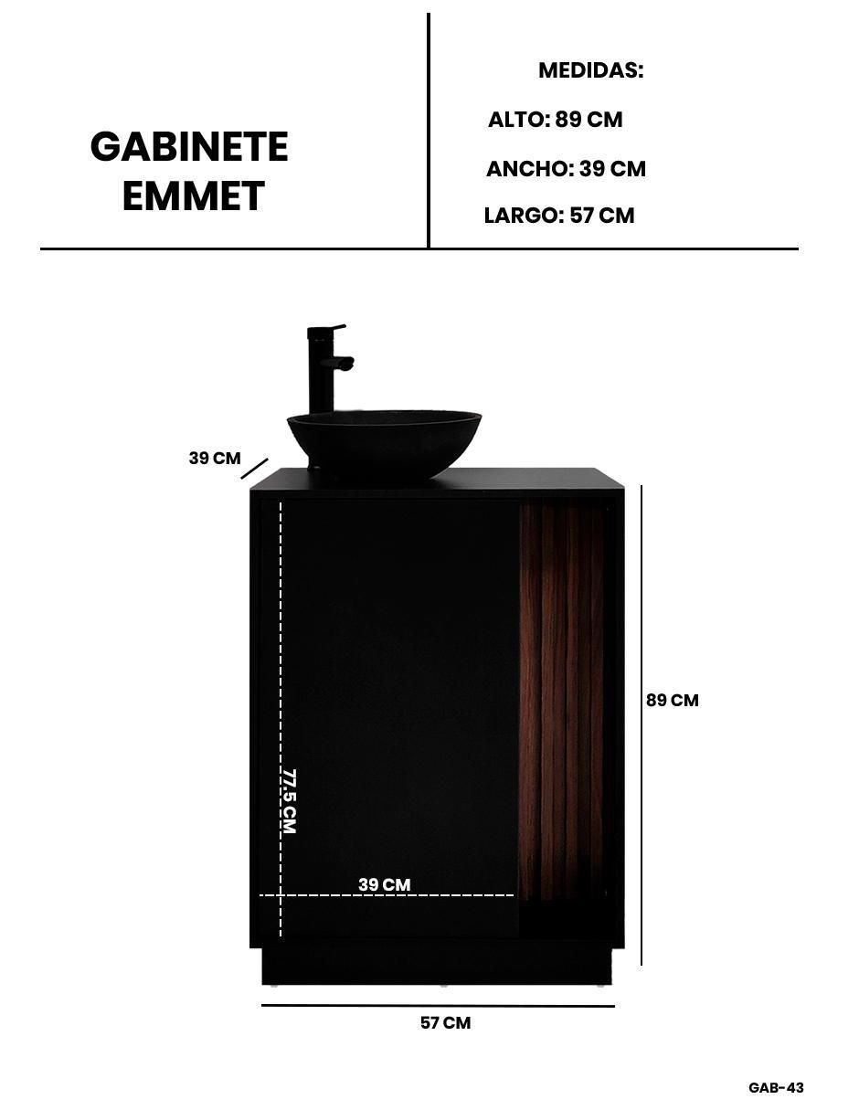 Mueble para baño Emmet MDF 7