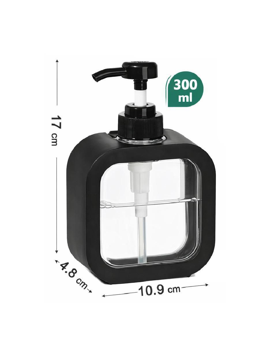 Set dosificador de jabón de plástico 3