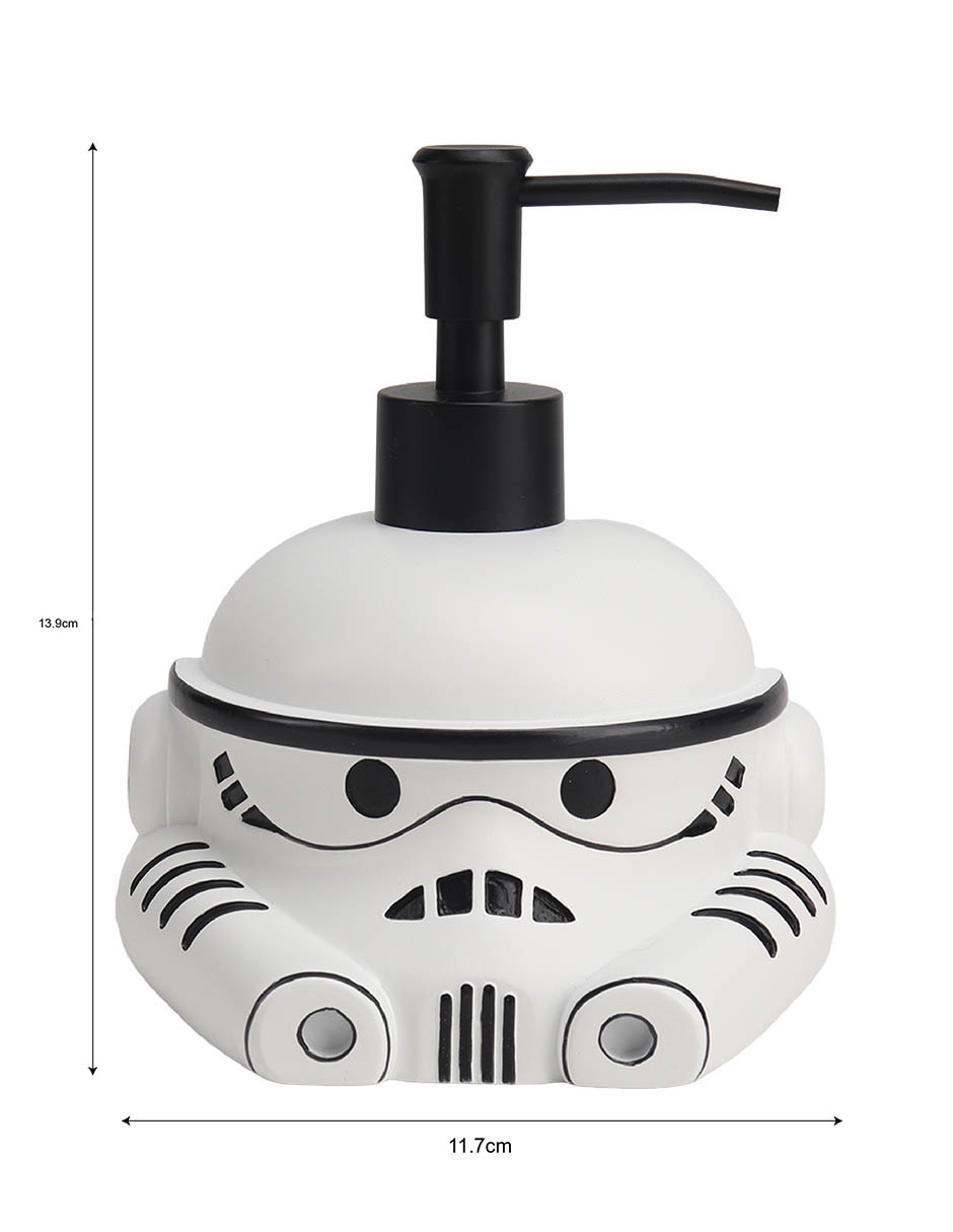 Dosificador de jabón de Stormtrooper de poliresina 3