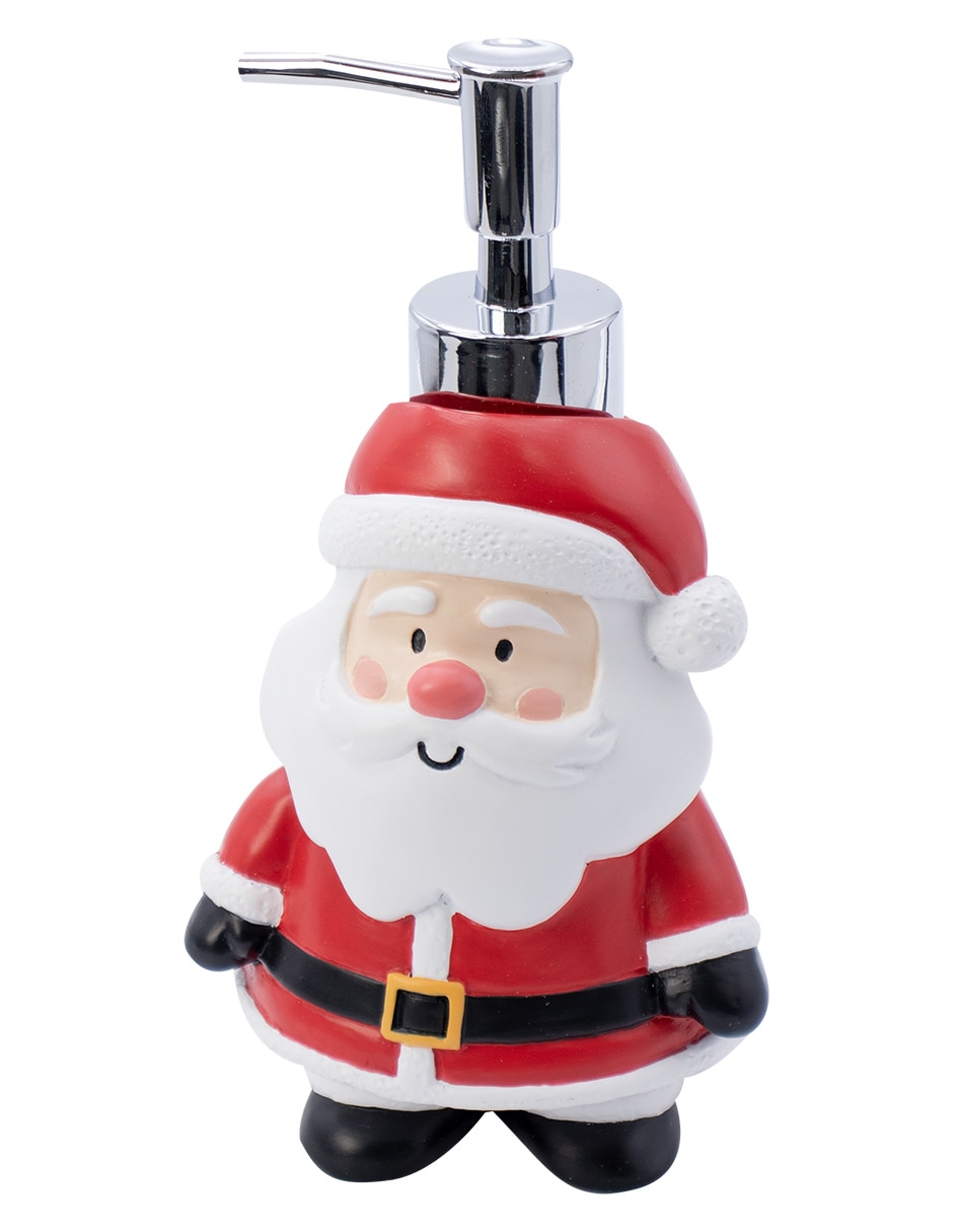 Juego de accesorios para baño Merry Santa de resina 2 piezas 2