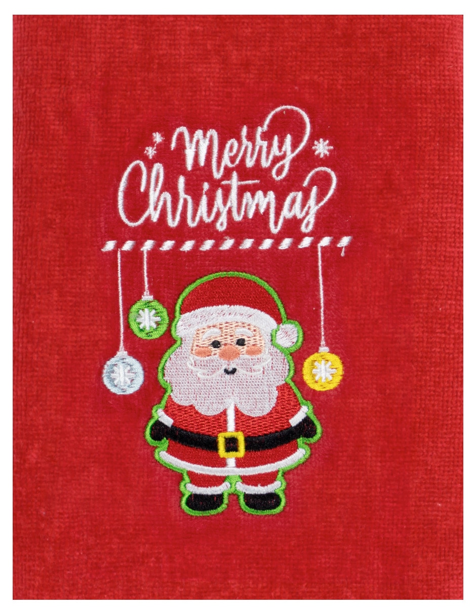 Juego de accesorios para baño Merry Santa de resina 2 piezas 3