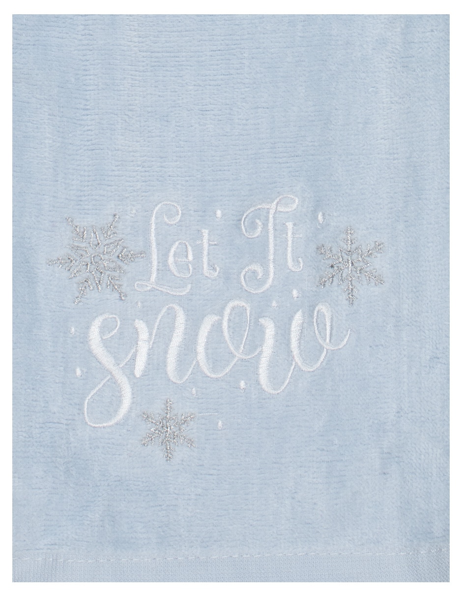 Juego de accesorios para baño Happy Winter de resina 2 piezas 3