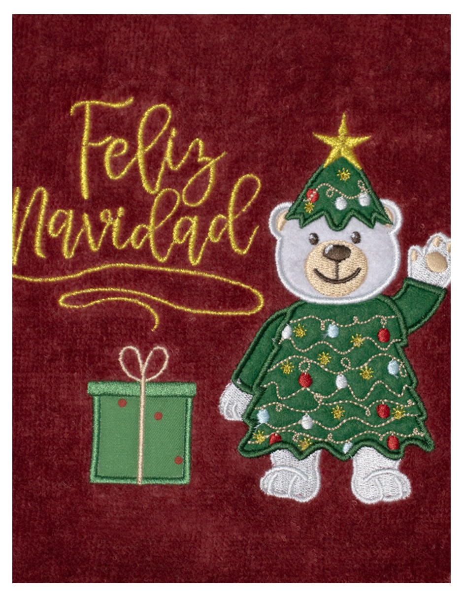 Set de toallas navideñas Christmas Tree de algodón 2