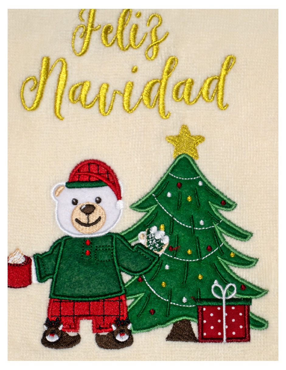 Set de toallas navideñas Christmas Cozy de algodón 2