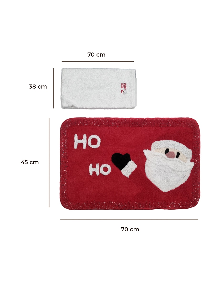 Juego de baño navideño Juego de baño navideño