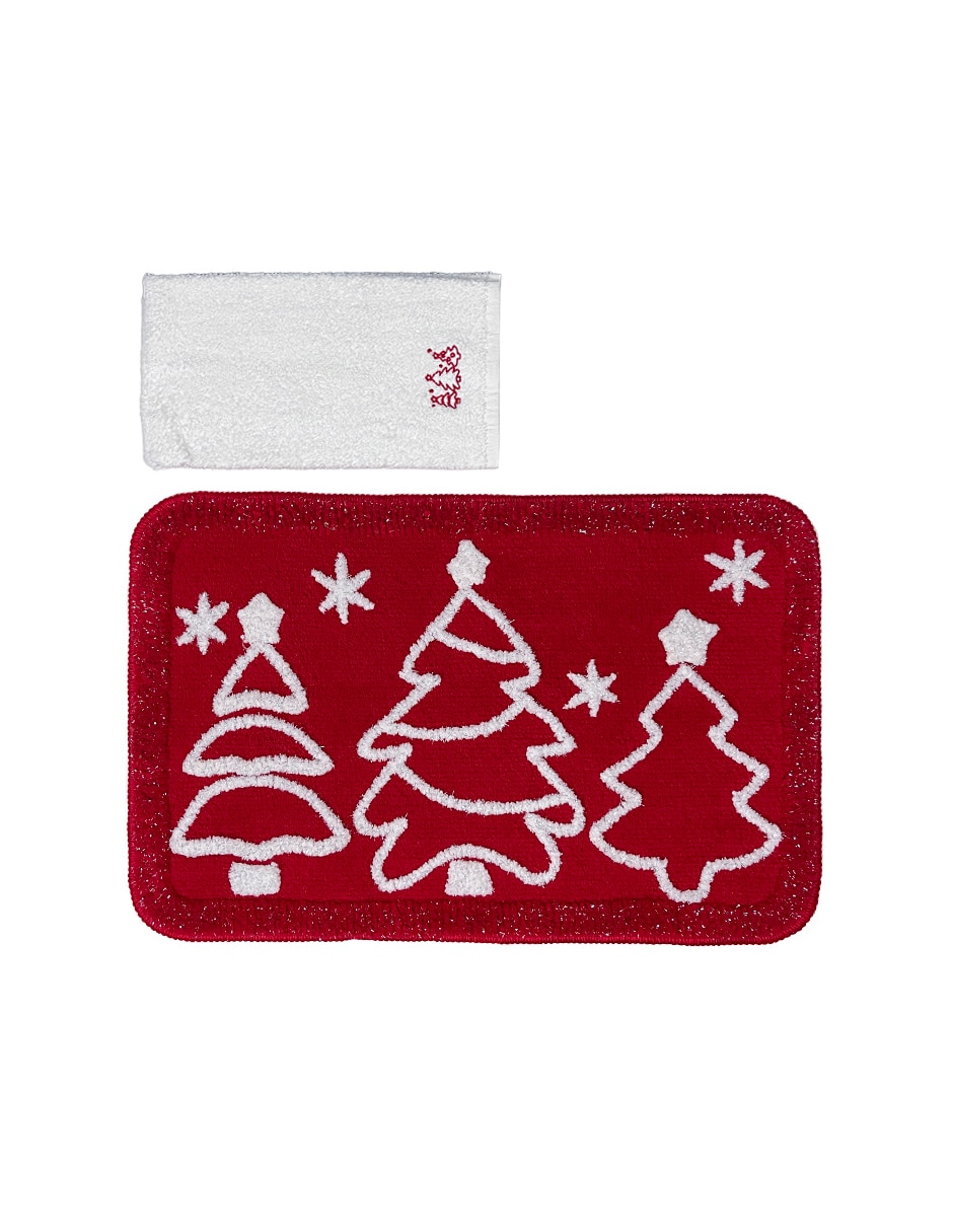 Juego de baño navideño 1