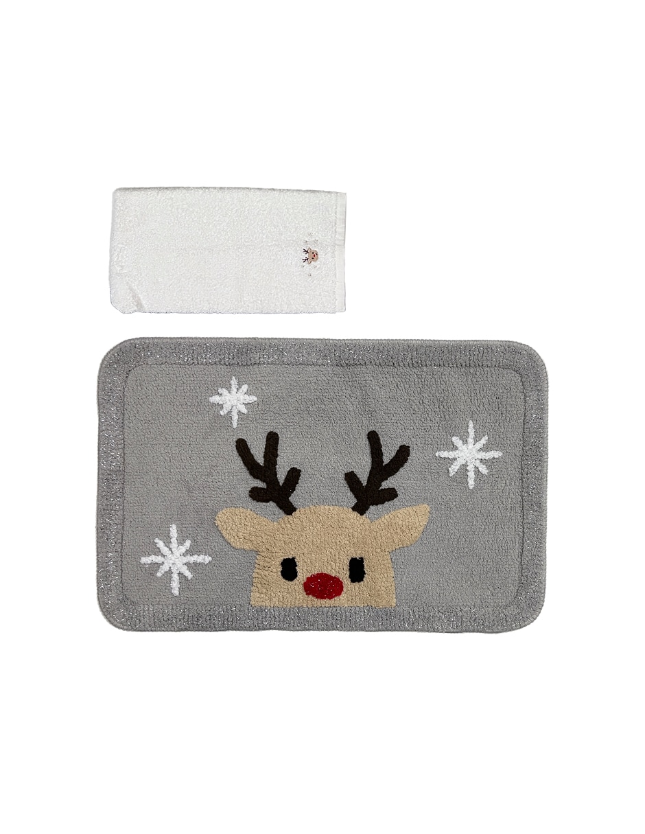 Juego de baño navideño Christmas Spirit
