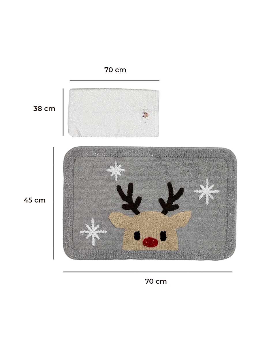 Juego de baño navideño Juego de baño navideño