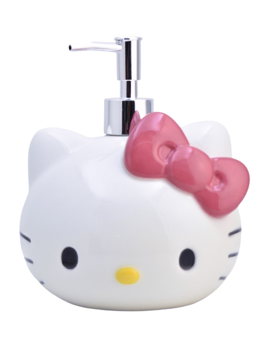 Dosificador de jabón de Hello Kitty cerámica