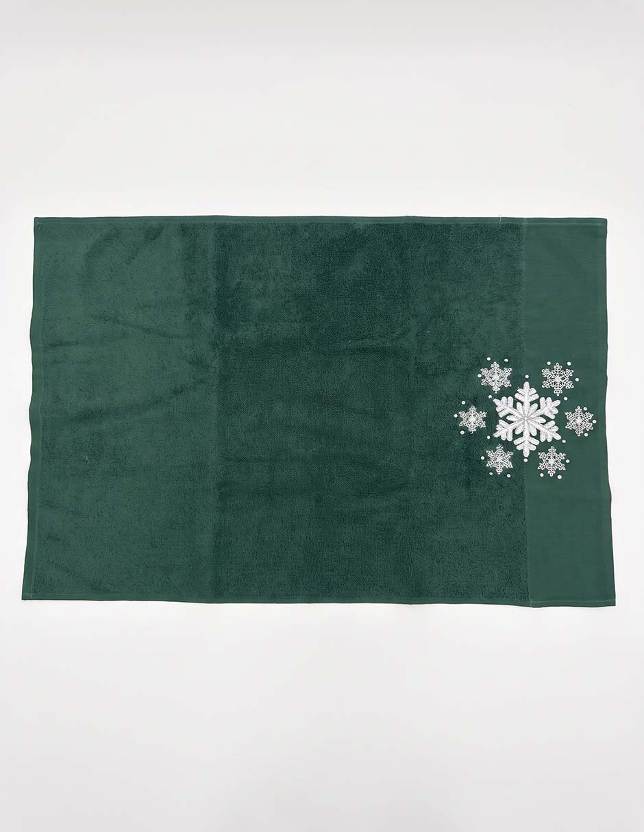 Set de toallas navideñas de algodón 5