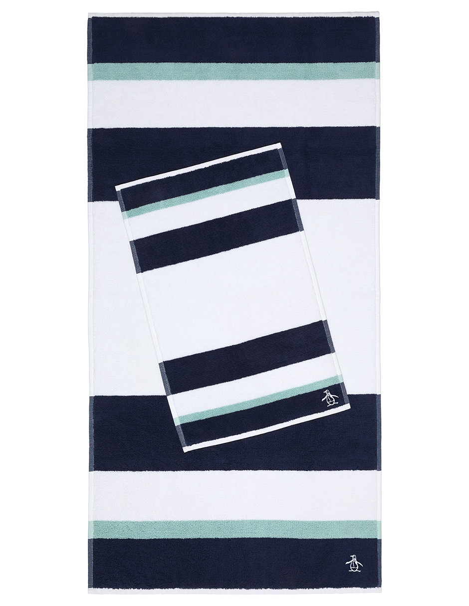 Toalla de baño Morty Copen Blue de algodón 2