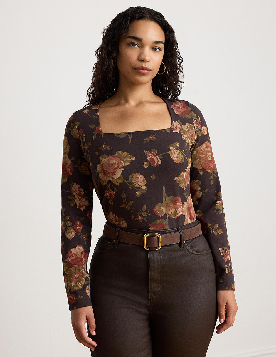 Blusa manga larga para mujer 8