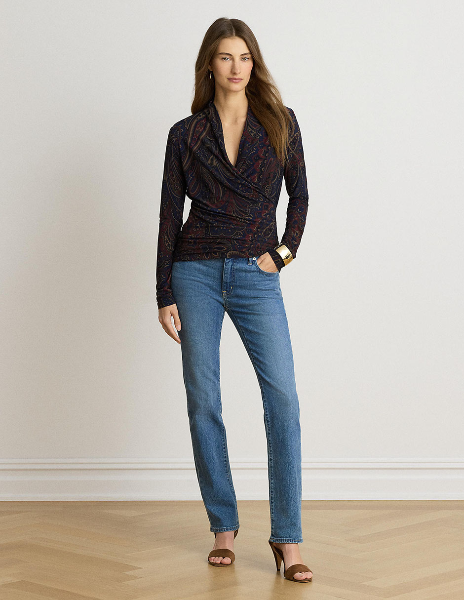 Blusa manga larga para mujer 5