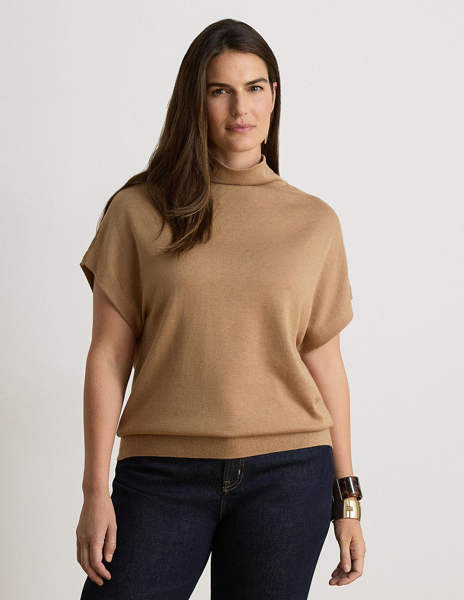 Suéter cuello alto para mujer 8