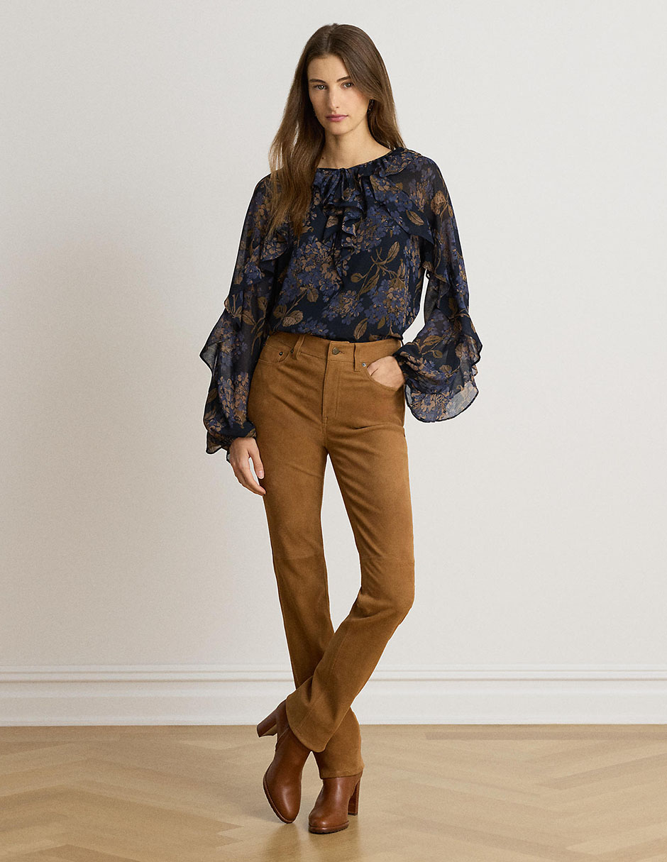 Blusa manga larga para mujer