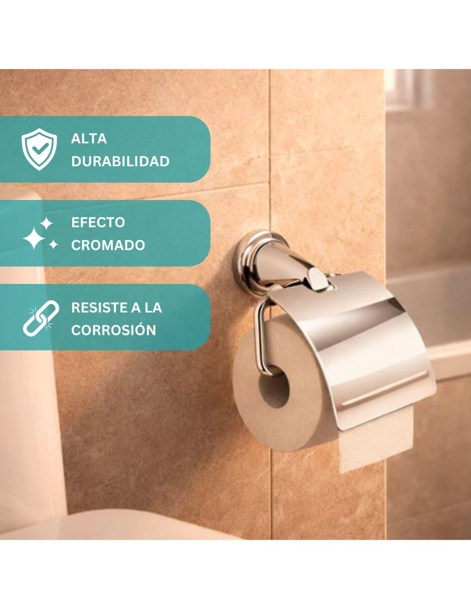 Juego de accesorios para baño de acero inoxidable 6 piezas