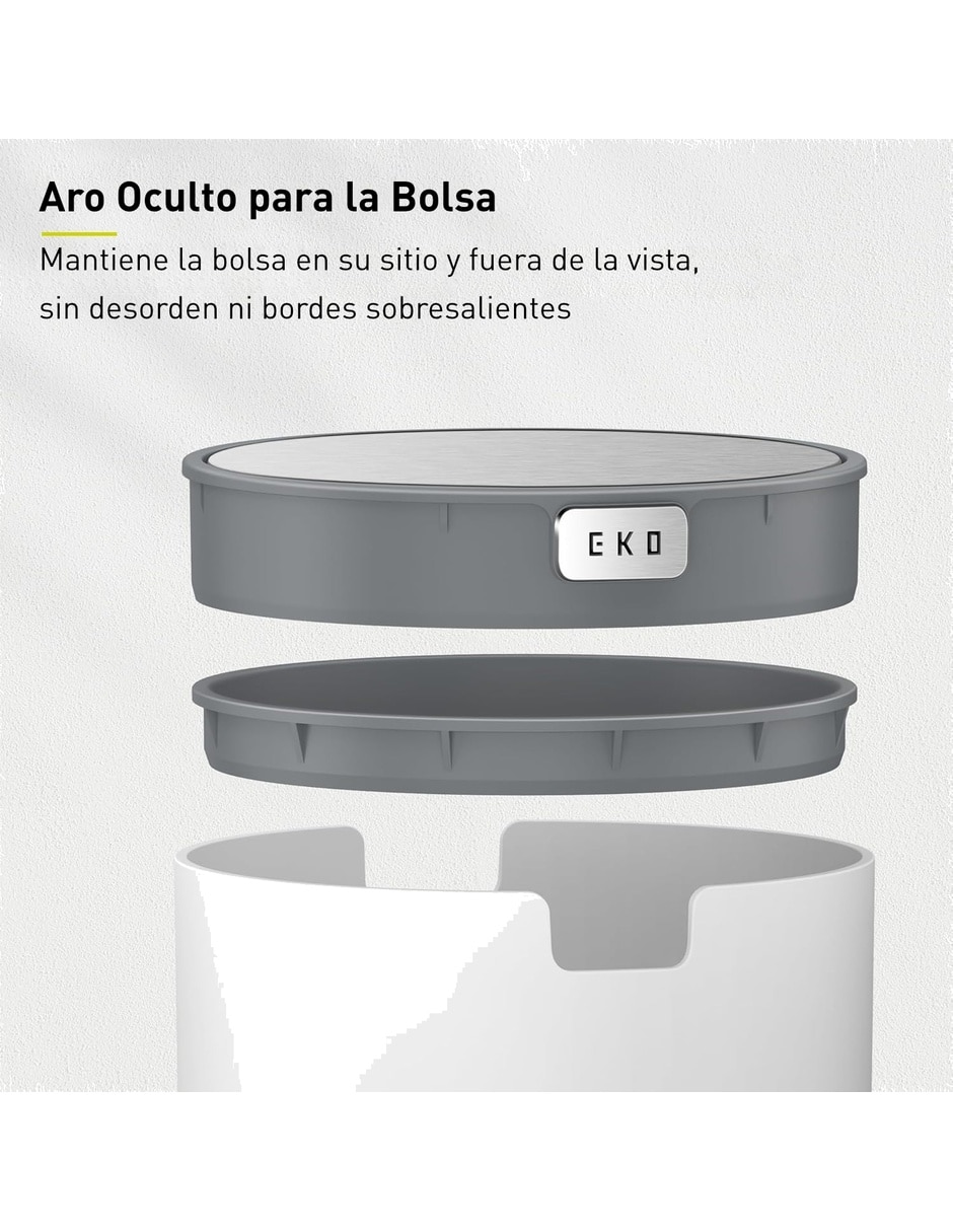 Bote de basura fandy de plástico 5