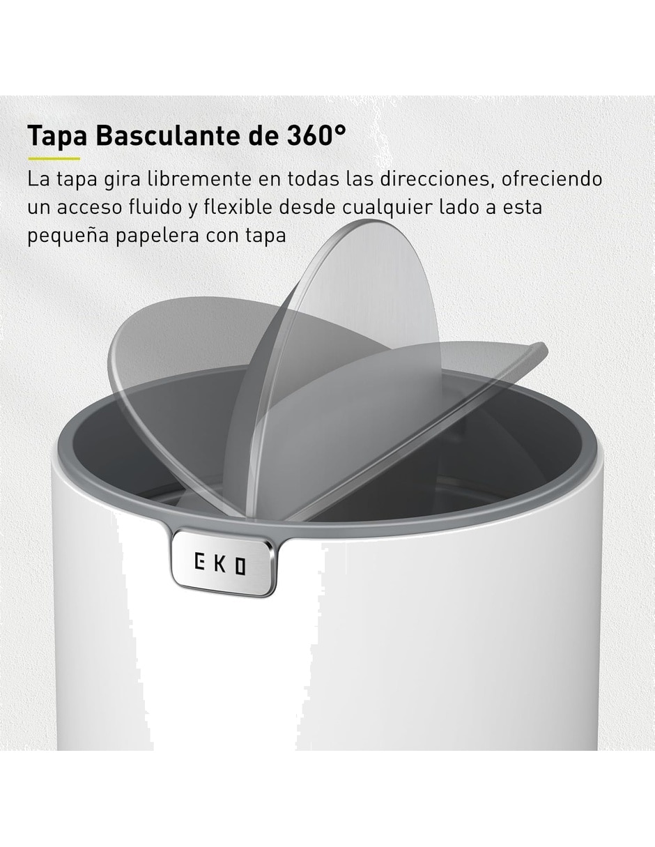 Bote de basura fandy de plástico 4