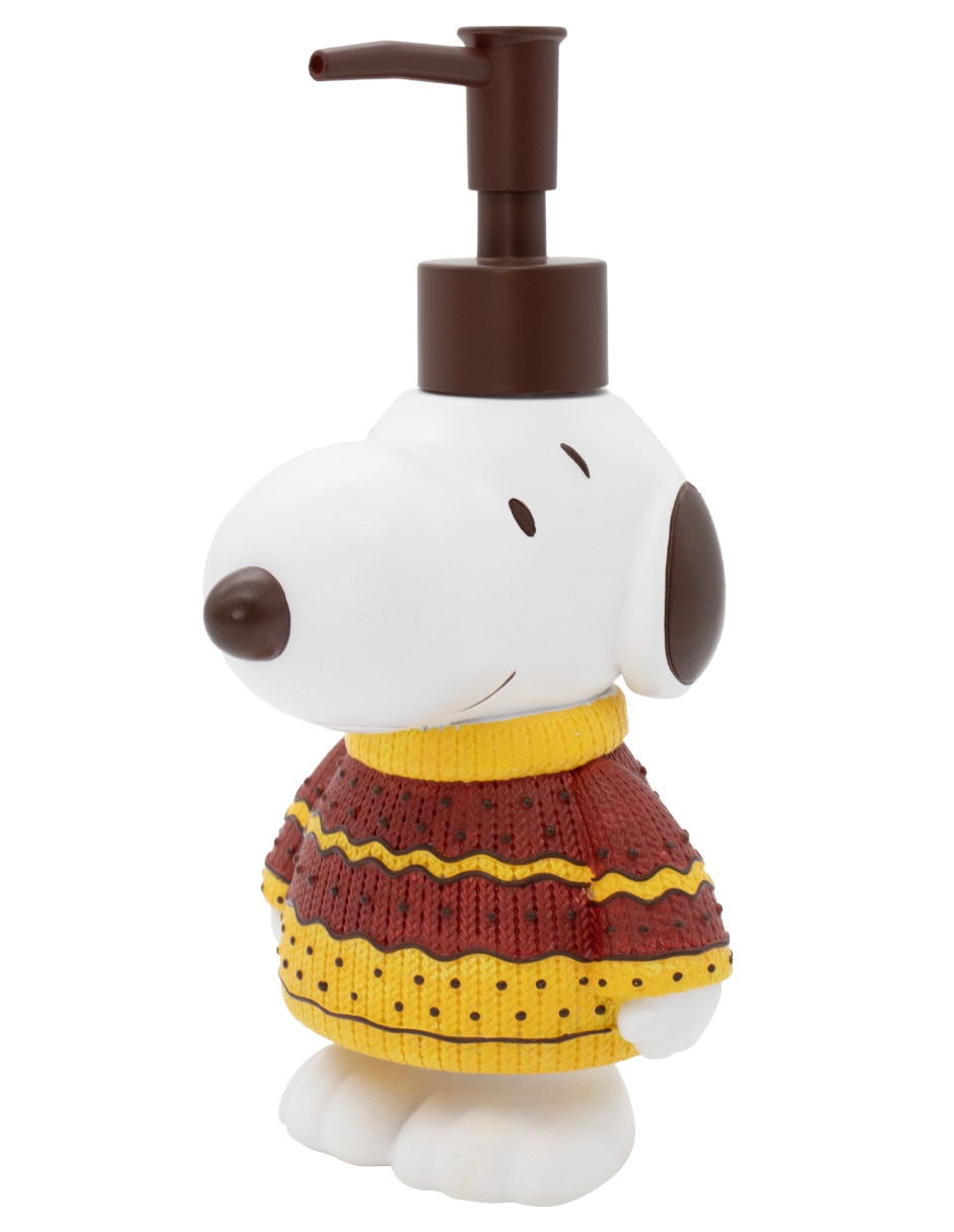 Kit jabonera Home Acces Snoopy Harvest de resina 5
