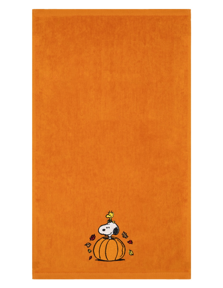 Kit jabonera Home Acces Snoopy Harvest de resina 4