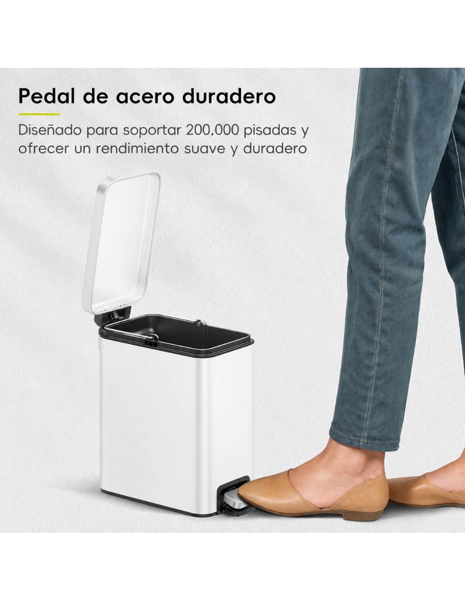 Bote de basura genie de acero inoxidable 5