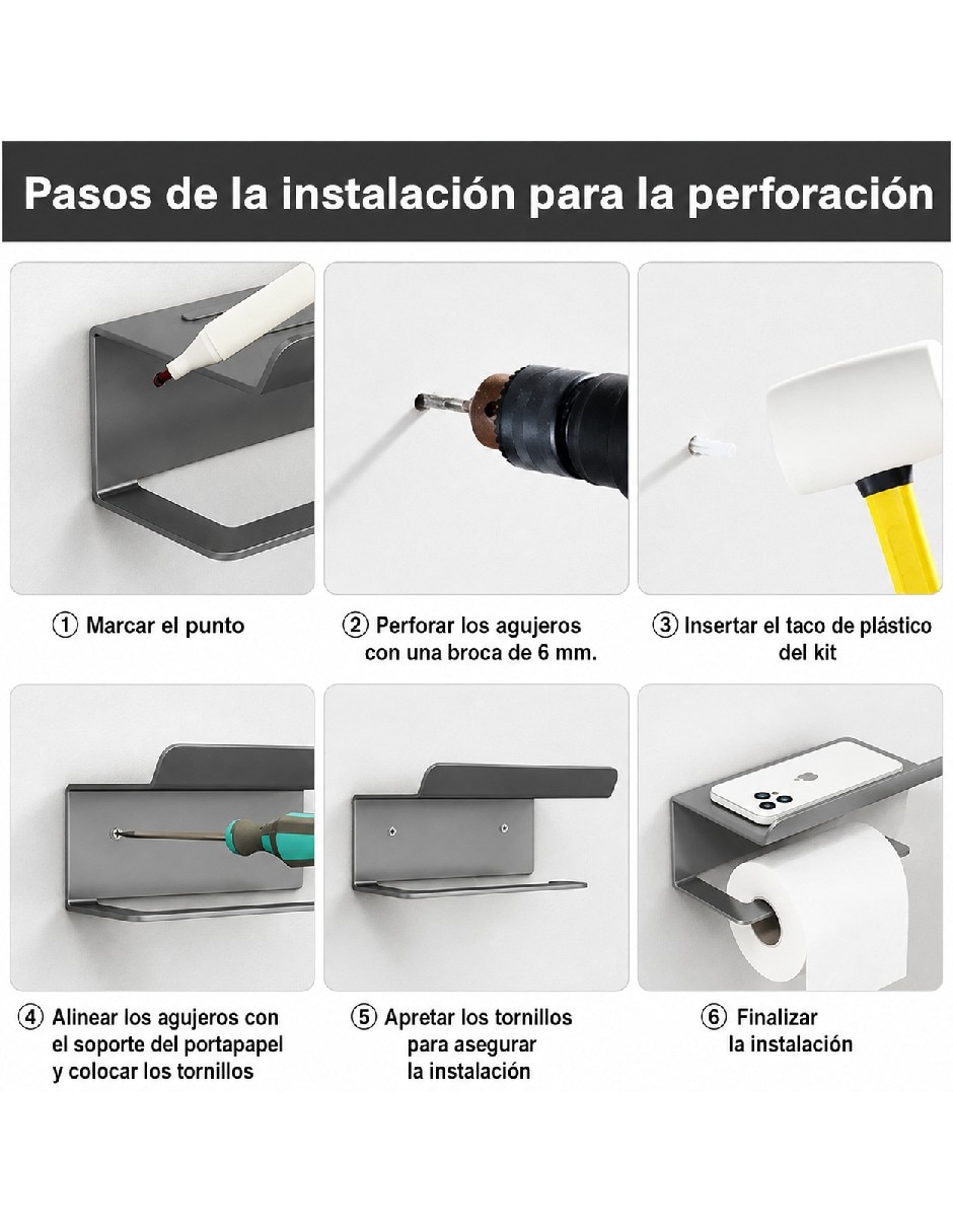 Portarollo de plástico 2