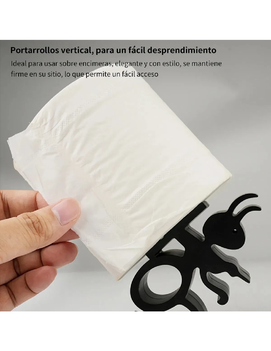 Portarollos de cerámica 2 rollos 3