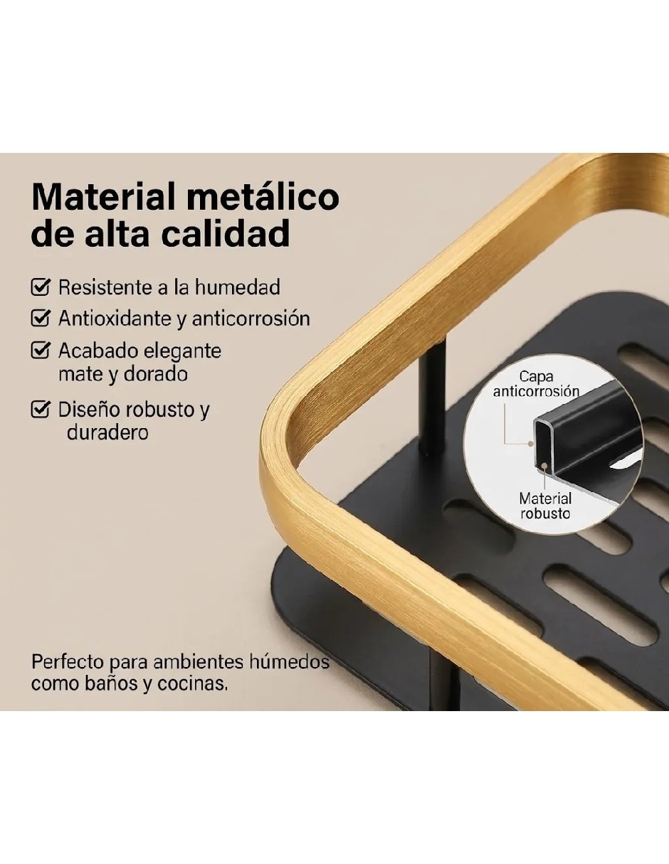 Organizador de regadera armable 4