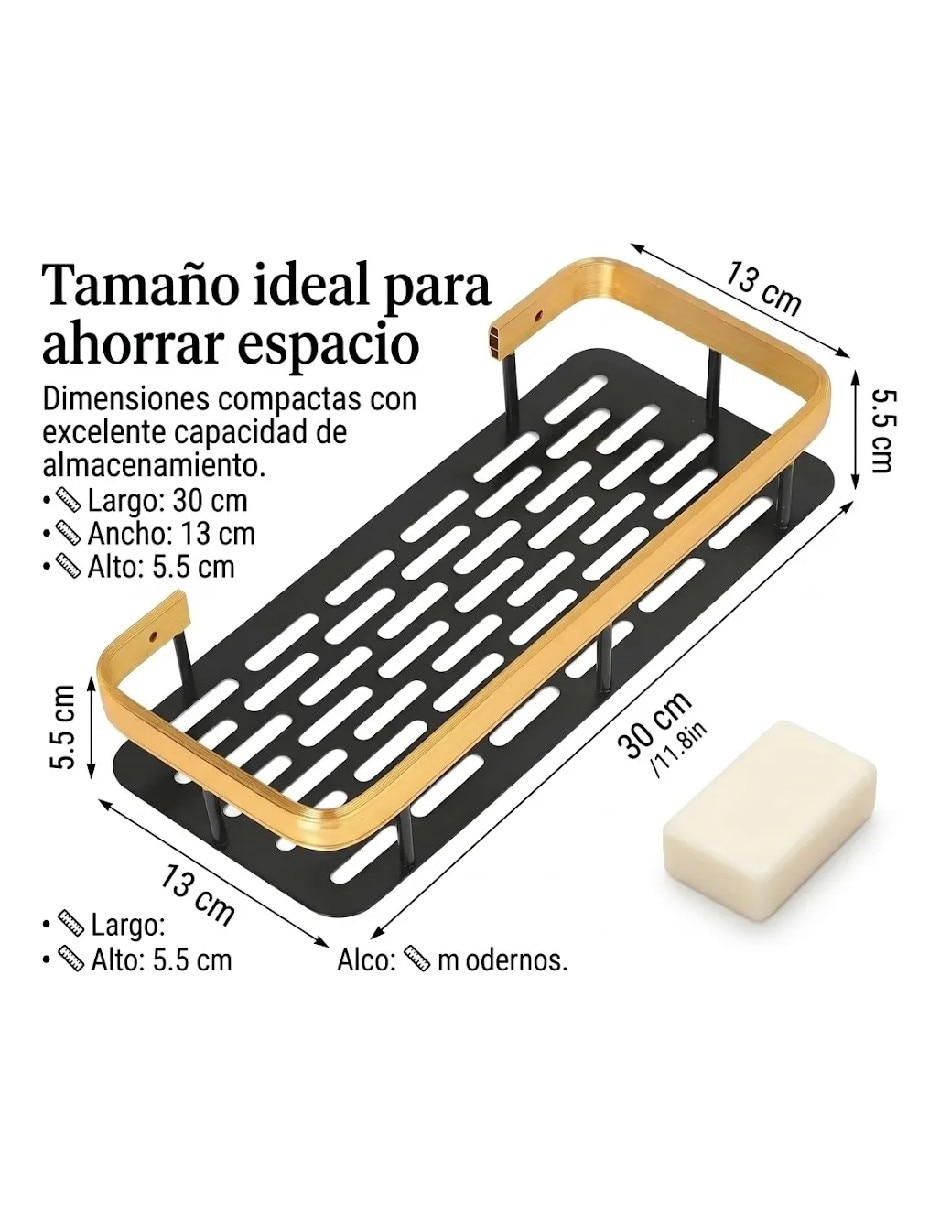Organizador de regadera armable 5