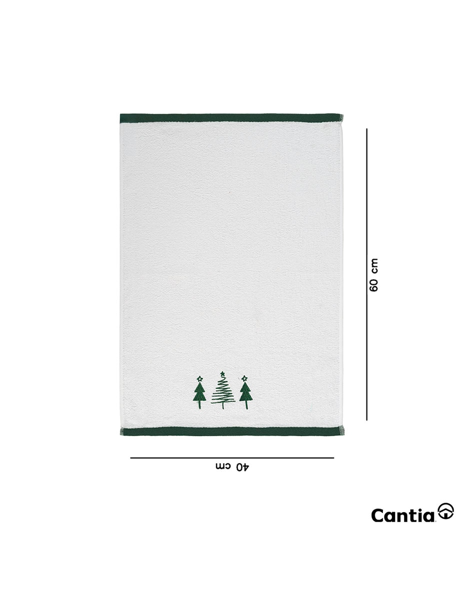 Set toallas Pullman Pine Navidad de algodón 7