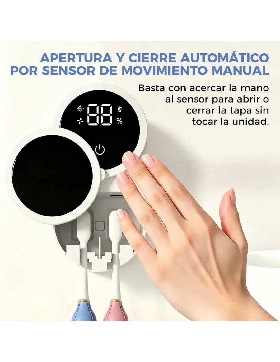 Organizador de cepillos dentales armable 3