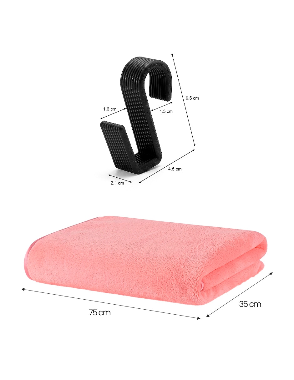 Set toallas de Microfibra 8