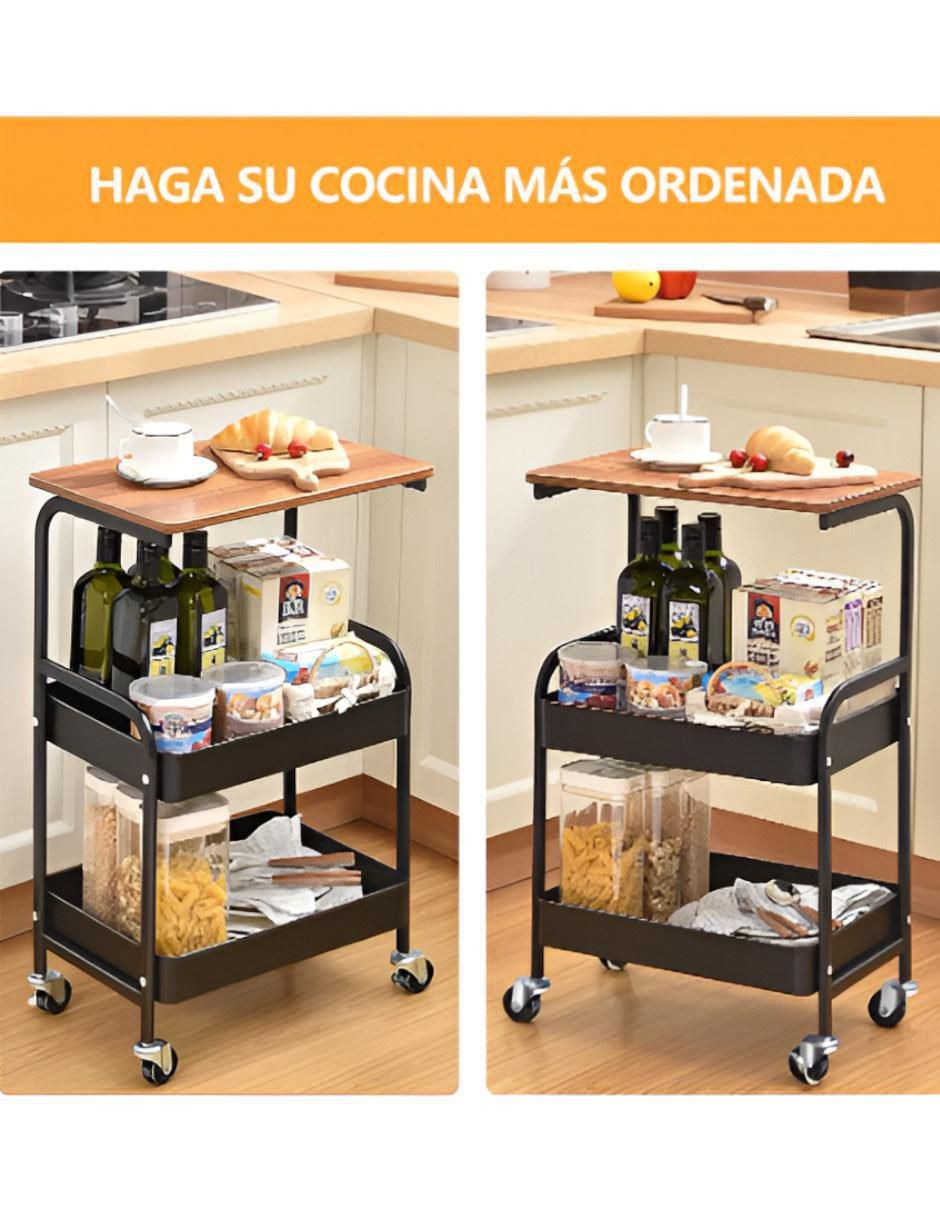 Carrito organizador armable