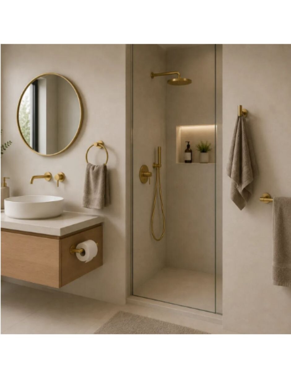 Juego de accesorios para baño de acero inoxidable 4 piezas 4