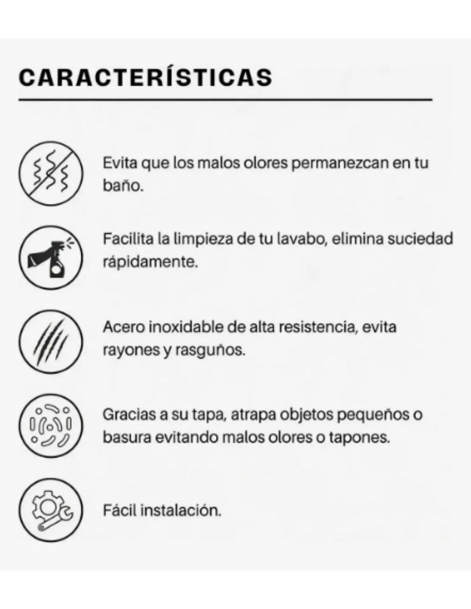 Tapa para coladera de baño de silicón 4