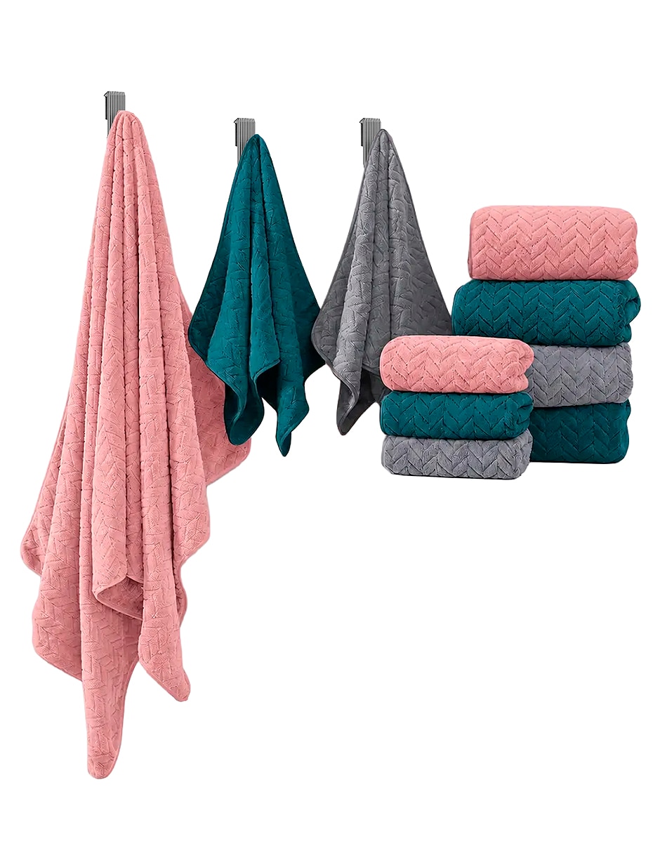 Set toallas No aplica de Microfibra 2