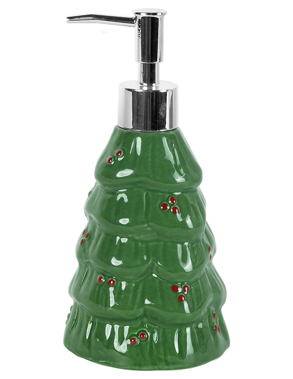 Dosificador jabón de Navidad de cerámica 3