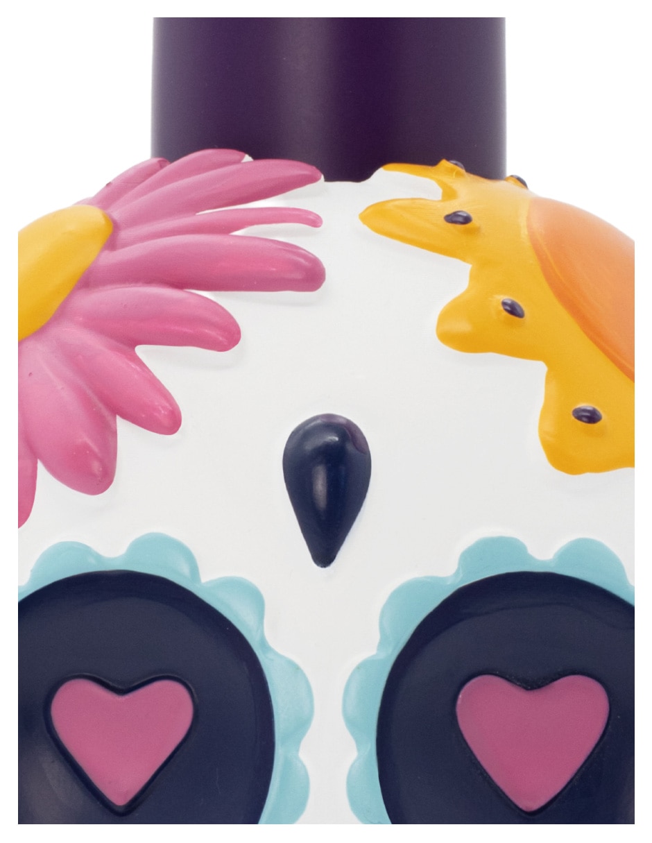 Dosificador jabón de Calavera de Resina