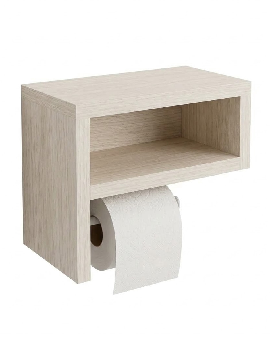 Portarollos de Madera 1 rollo
