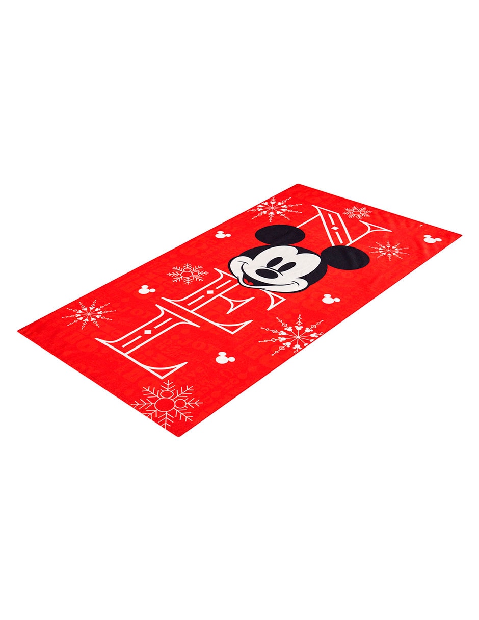 Toalla de baño Premium Noel Navidad Mickey Mouse de Microfibra 2