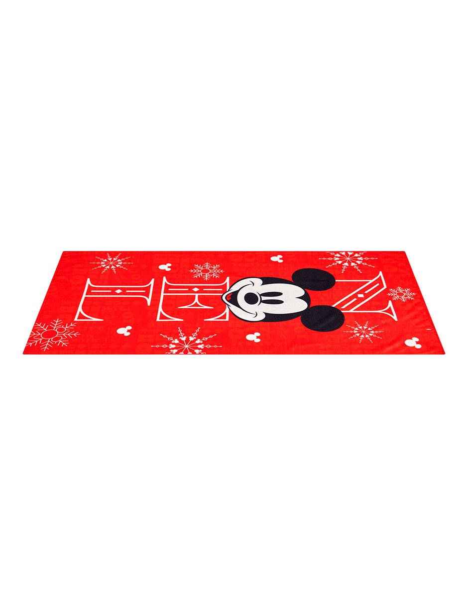 Toalla de baño Premium Noel Navidad Mickey Mouse de Microfibra 4
