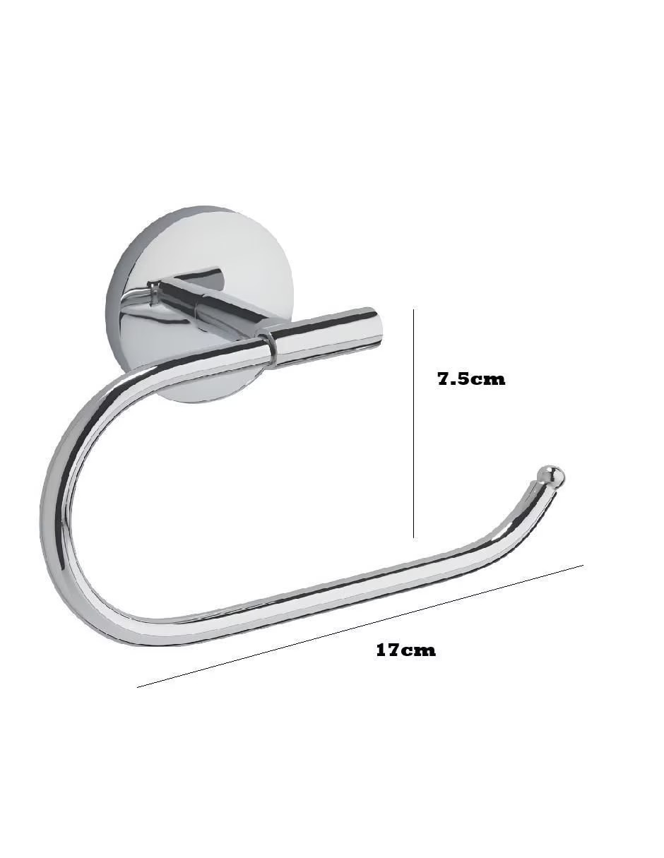 Portarollos de acero inoxidable 1 rollo