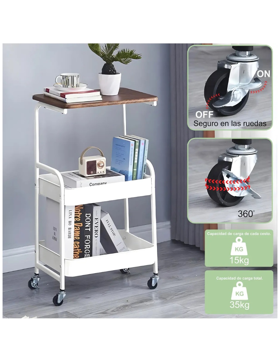 Carrito organizador armable 4