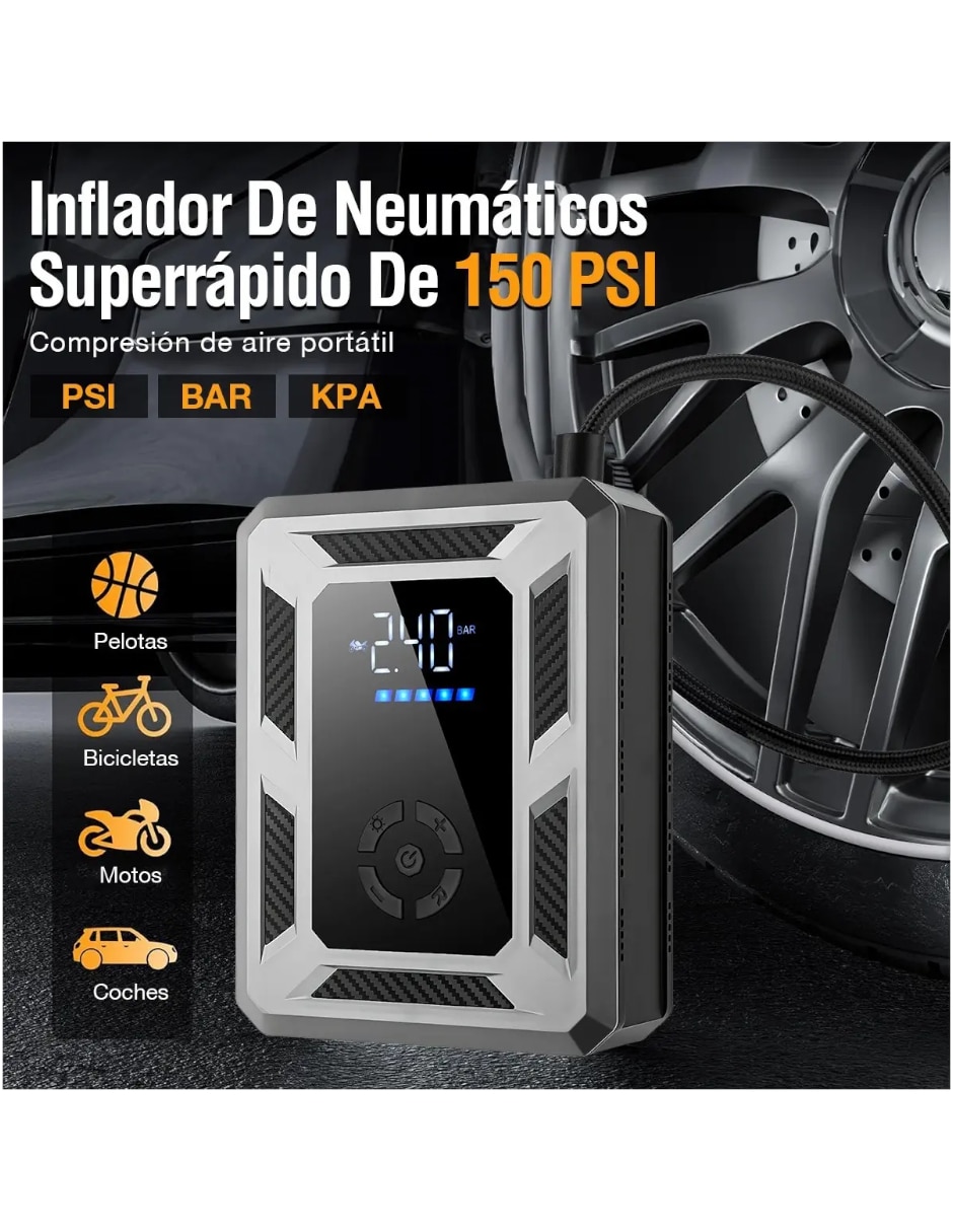 Arrancador compacto para auto arrancador inteligente 4