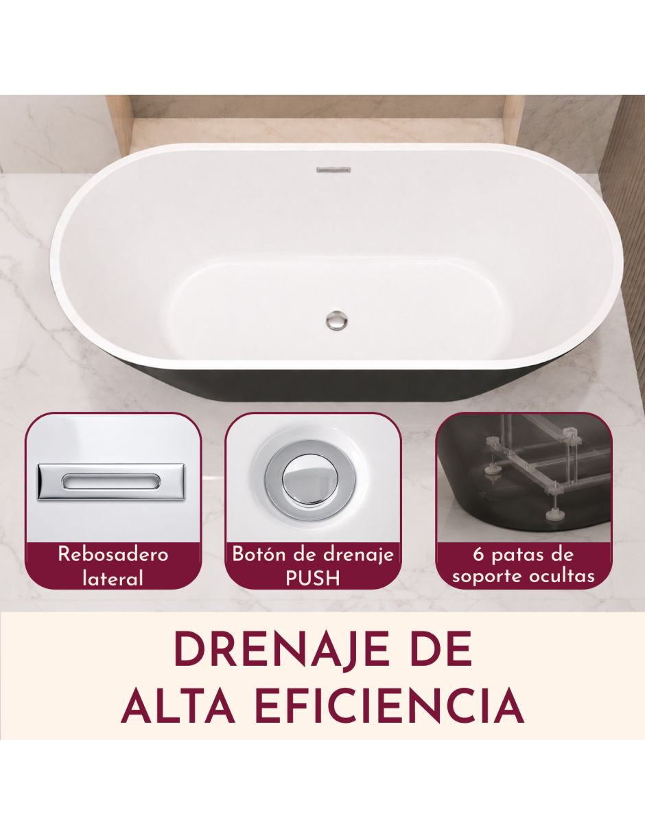 Tina Rack & Pack de fibra de vidrio